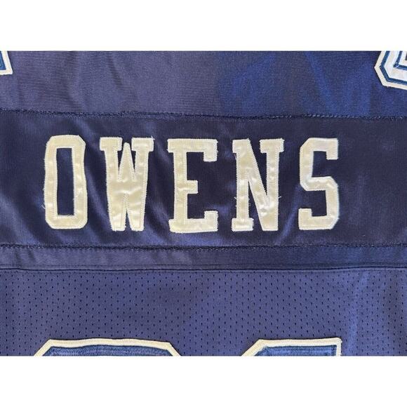 Authentic RBK Terrell Owens 81 Game Issued Dallas Cowboys NFL PLAYERS Jersey 50 - Picture 9 of 11